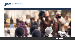 Desktop Screenshot of journalistenzentrum-jwv.de